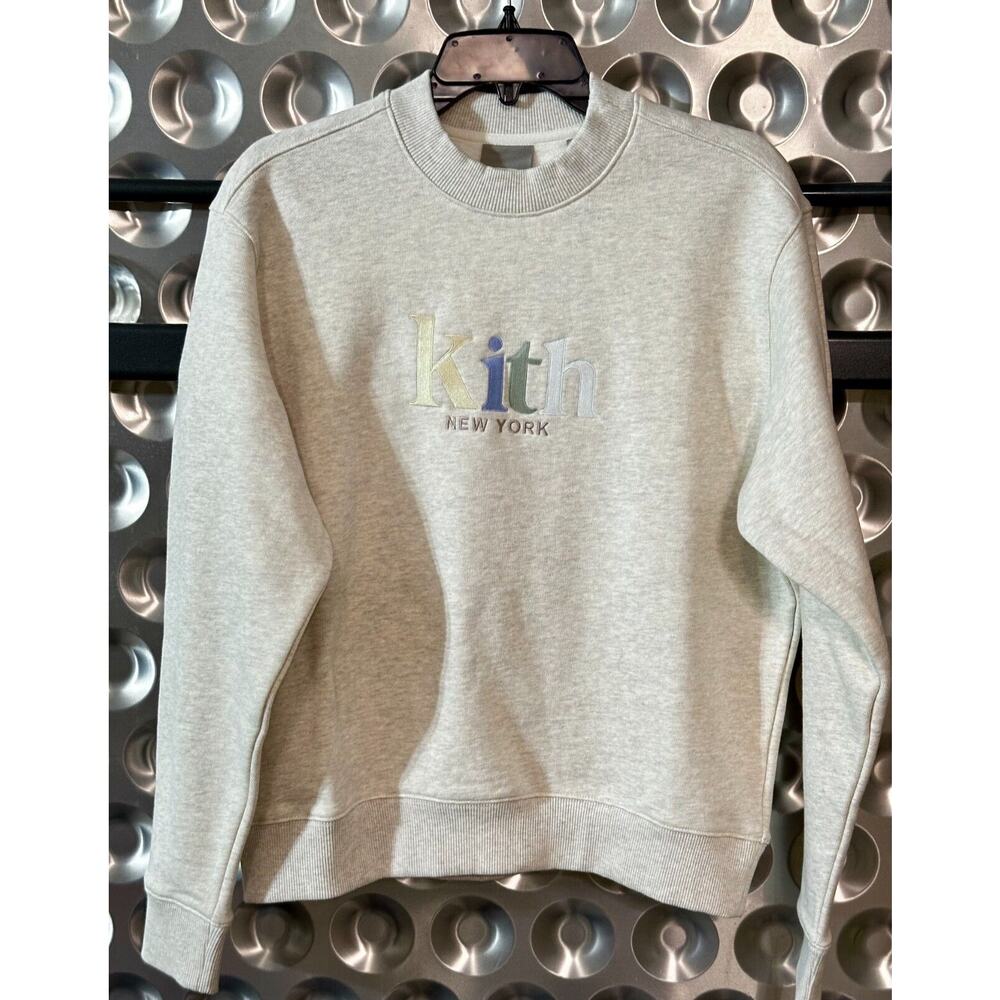 Kith New York Embroidered Crewneck | Tokyo | Women Small | Authentic | Brand New